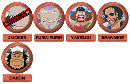 Smoker (promoted), Purin Purin, Yarisugi, Brannew, Daigin